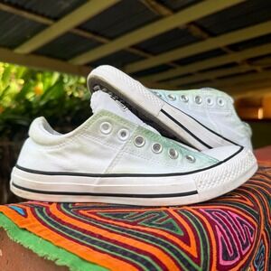 Converse Chuck Taylor All Star Madison Low White Sneakers Size Womens 7 557971F